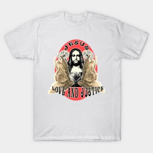 Jesus is love but also justice - Judge of all our actions T-Shirt